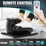 ANCHEER Under Desk Elliptical Machine – Quiet Pedal Exerciser for Seniors, Office & Home, Low-Impact Seated Leg Workout Equipment, Smart LCD Display, Remote Control
