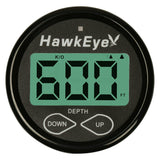 Hawkeye DT1B Softglow LCD Boat Mount Depth Sounder – Black/White